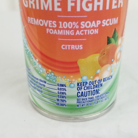 2 Scrubbing Bubbles Bathroom Grime Fighter Citrus Removes 100% Soap Scum - Picture 3 of 16